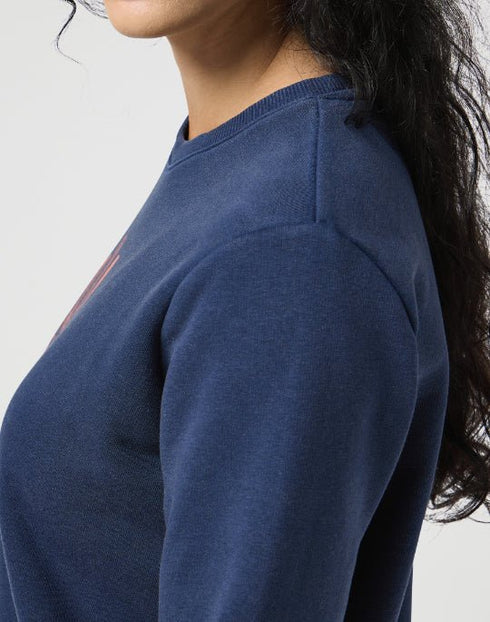 Wrangler Women's Regular Sweat Shirt in Navy