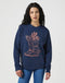 Wrangler Women's Regular Sweat Shirt in Navy