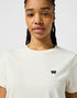 Wrangler Women's Regular T-Shirt In Vintage White