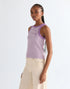 Wrangler Women's Ringer Tank I - Shirt In Bellflower - Rodeo In