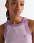 Wrangler Women's Ringer Tank I - Shirt In Bellflower - Rodeo In