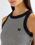 Wrangler Women's Ringer Tank I - Shirt In Black - Rodeo In