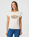 Wrangler Women's Shrunken Band SS T-Shirt In Vintage White