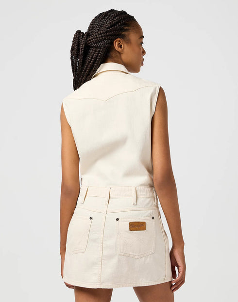 Wrangler Women's Sleeveless Dress In Natural