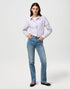 Wrangler Women's Straight Jeans In Indigo Valley - Rodeo In
