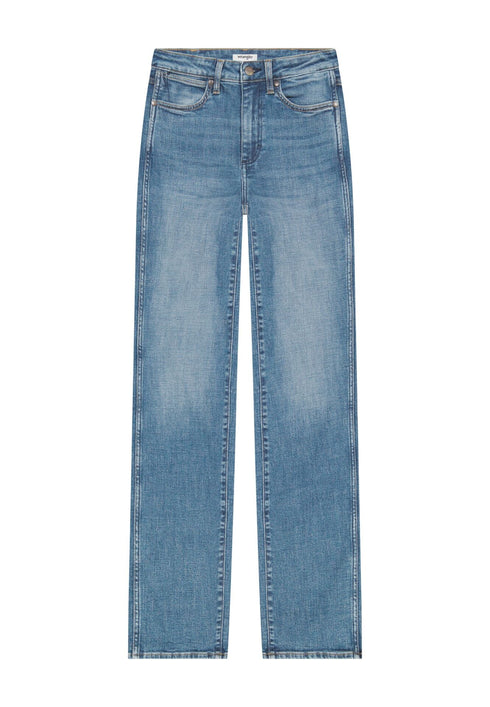 Wrangler Women's Straight Jeans In Indigo Valley - Rodeo In