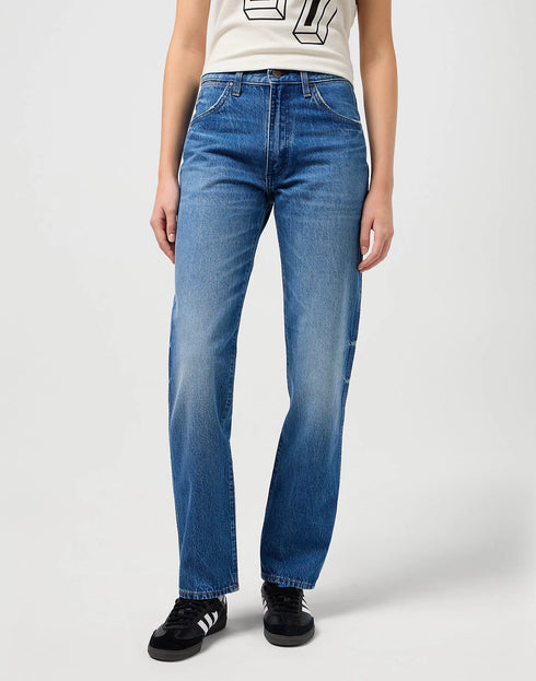 Wrangler Women's Sunset Jeans In Mid Stone - Rodeo In