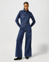 Wrangler Women's Trouser Coverall In Aged Blue