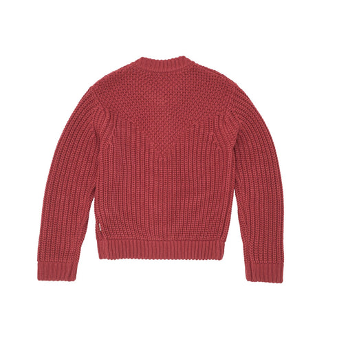 Wrangler Women's Western Cardigan In Earth Red