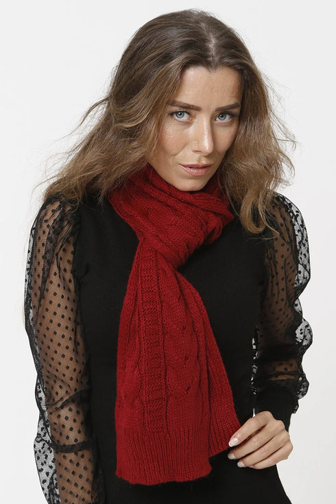 Stylish Knitted Scarf VE501