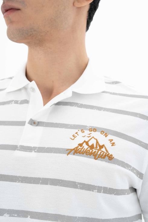 Adventure Striped Polo Shirt