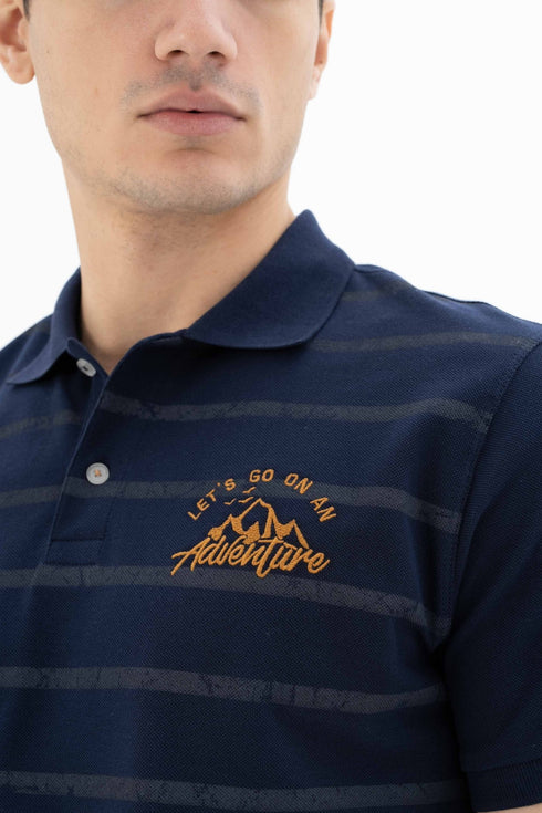 Adventure Striped Polo Shirt