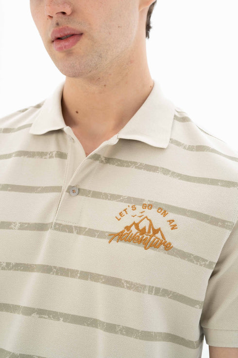 Adventure Striped Polo Shirt
