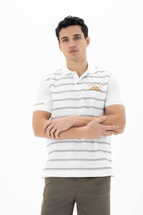 Adventure Striped Polo Shirt
