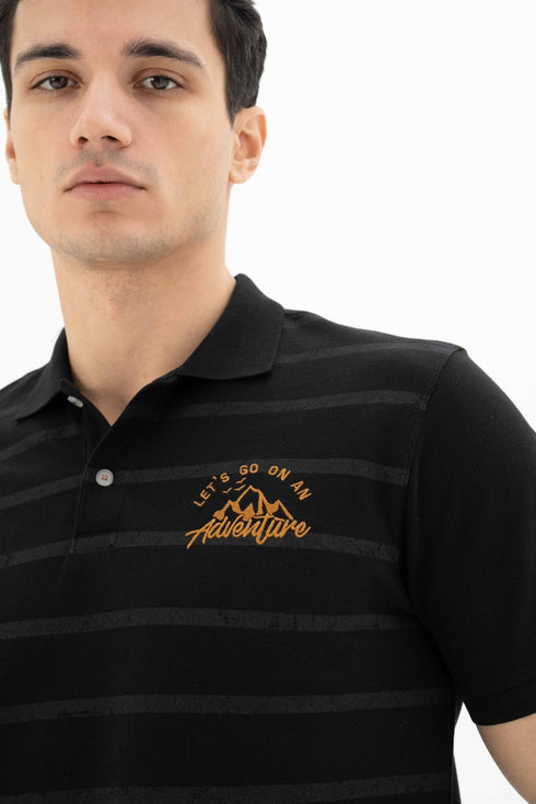 Adventure Striped Polo Shirt
