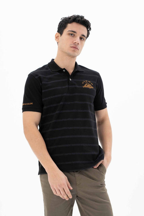 Adventure Striped Polo Shirt