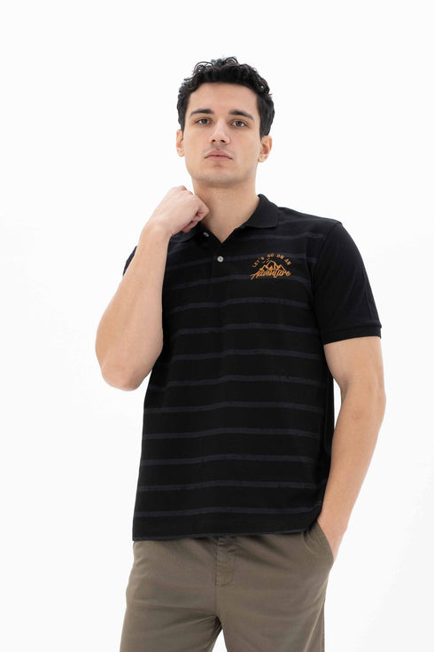 Adventure Striped Polo Shirt