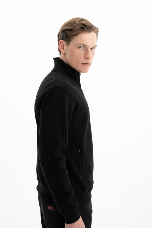 Arma Men's Plain Half Zip Sweatshirt