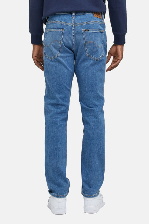 Brooklyn Straight Jeans In Manhattan Mid Wash
