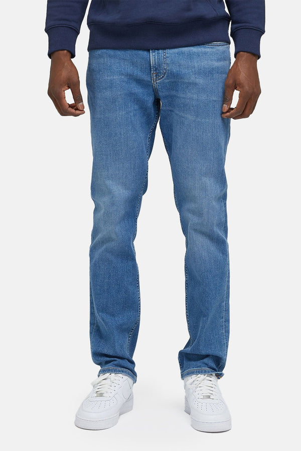 Brooklyn Straight Jeans In Manhattan Mid Wash - Rodeo In