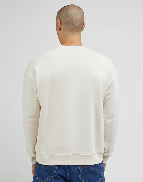 Core Loose Sweatshirt In Ecru