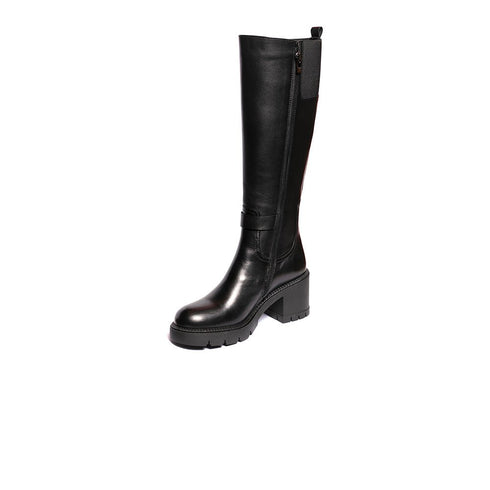 Greyder Leather Knee High Boots