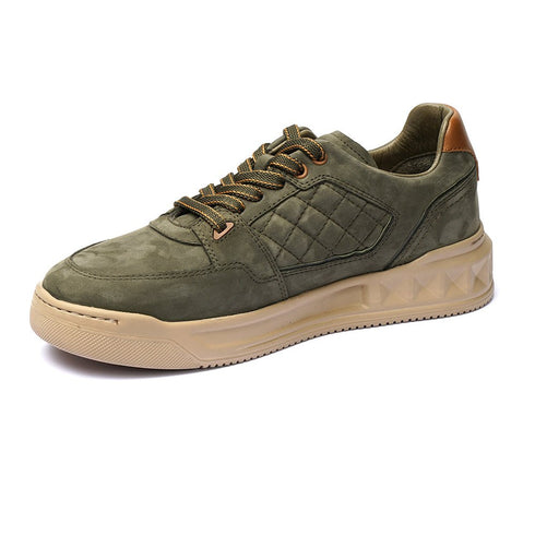 Greyder Low Top Leather Men Sneakers