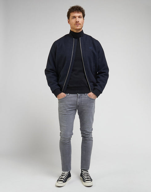 High Neck Knit In Black