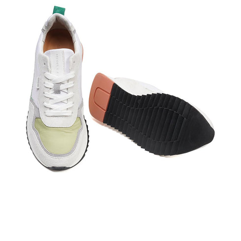 High Top Sneakers In Clean White