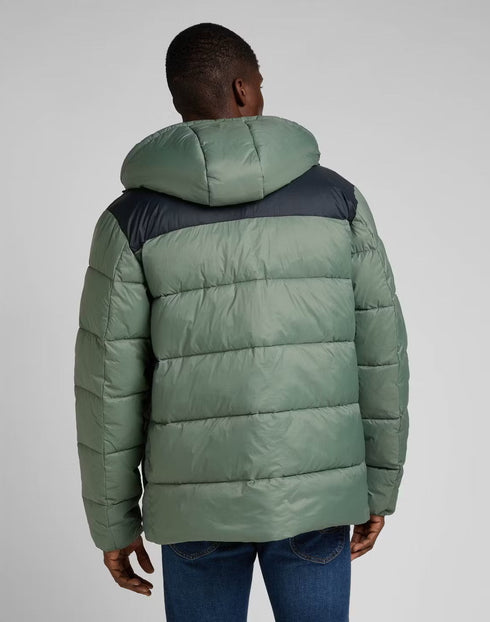 Lee Men's Puffer Jacket in Fort Green
