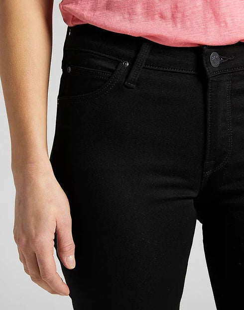 Lee Women's Scarlett Jeans In Black Rinse