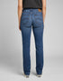 Marion Straight Jeans in Mid Worn In