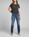 Marion Straight Jeans in Mid Worn In