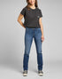 Marion Straight Jeans in Mid Worn In