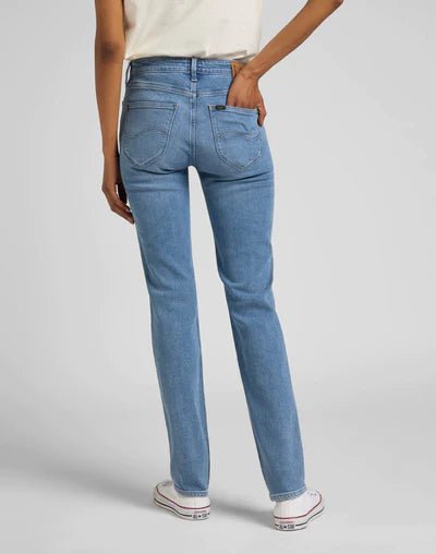 Marion Straight Jeans In Partly Cloudy