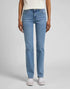 Marion Straight Jeans In Partly Cloudy