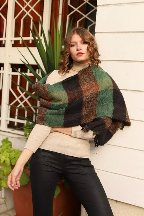 Mix Pattern Scarf VE520