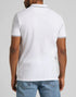 Lee Men's Pique Polo T-shirt In Bright White