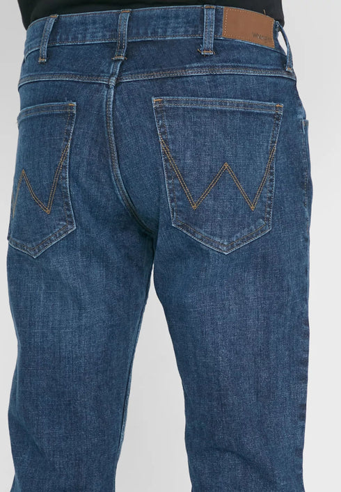 Regular Fit Jeans In Blue Black