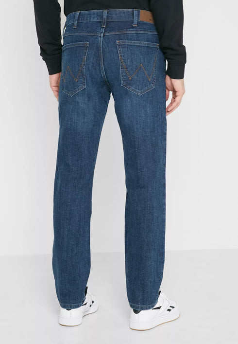 Regular Fit Jeans In Blue Black