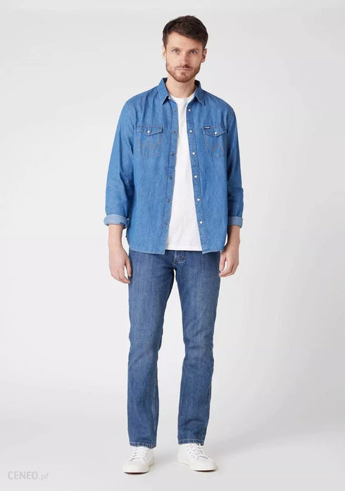 Regular Jeans In Mid Stonewash