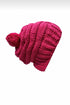 Stripe-Weave Beanie Hat VE515