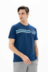 T-Shirt Round Neck With Chest Print
