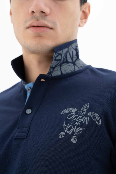 The Ocean Is My Home Polo Shirt