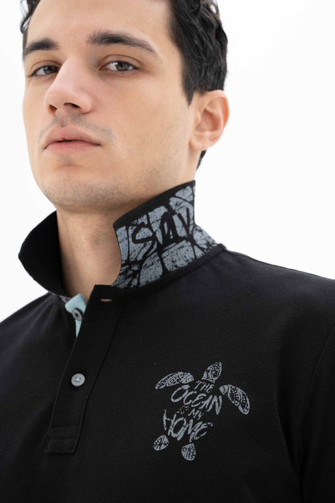 The Ocean Is My Home Polo Shirt