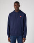 Wrangler Men's Sign Off Hoodie In Real Navy