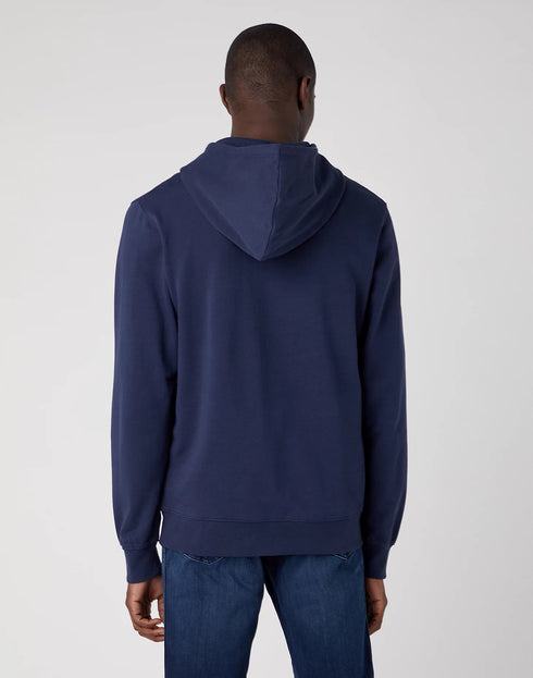 Wrangler Men's Sign Off Hoodie In Real Navy
